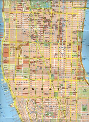 Manhattan Map